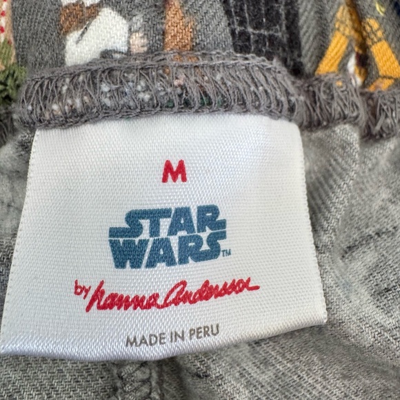 Men’s Star Wars Darth Vader Gray Pajama Shirt And Pants - Picture 7 of 7